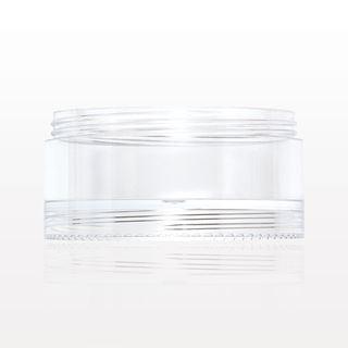 Double Threaded Stackable Jar, Clear