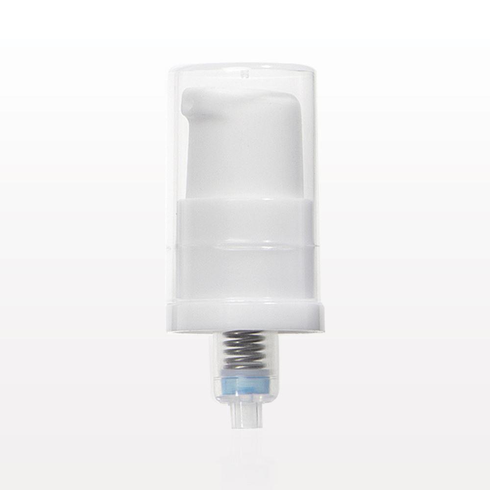 White Airless Pump with Clear Cap