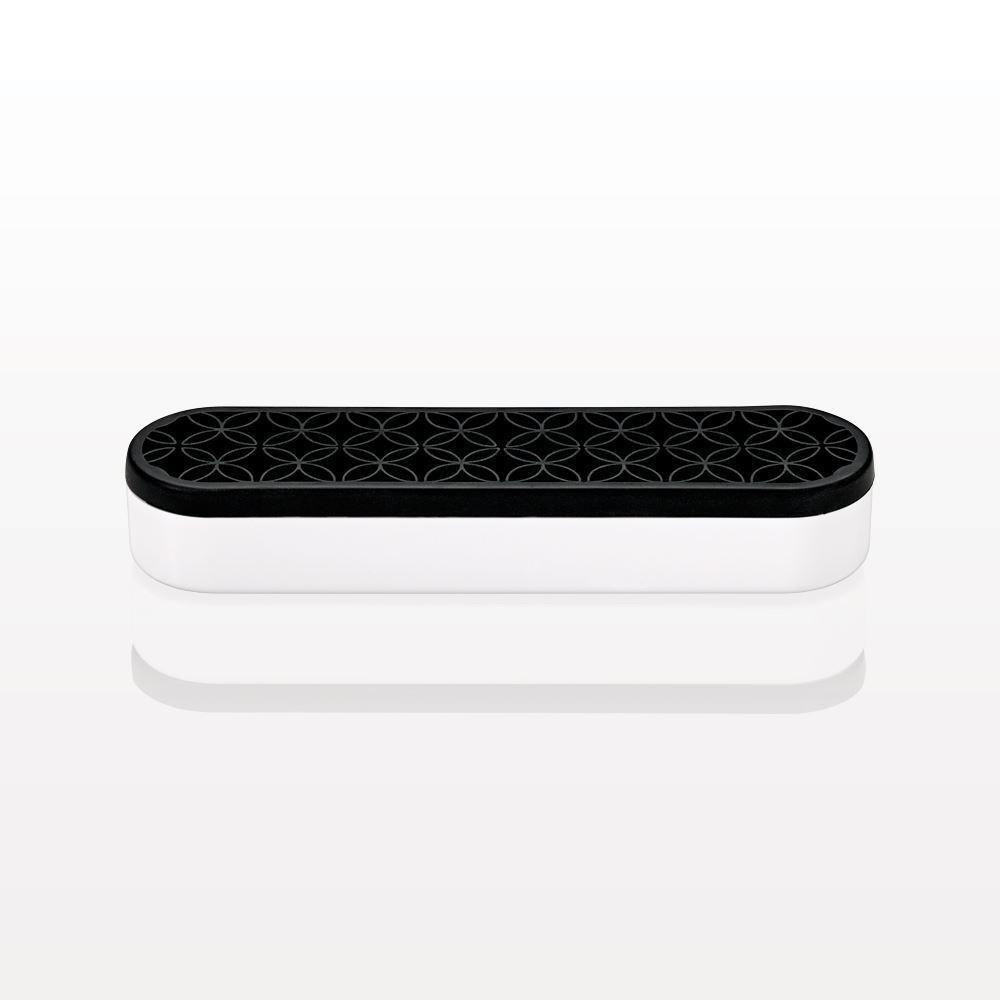 Beauty Tool Organizer, Black and White