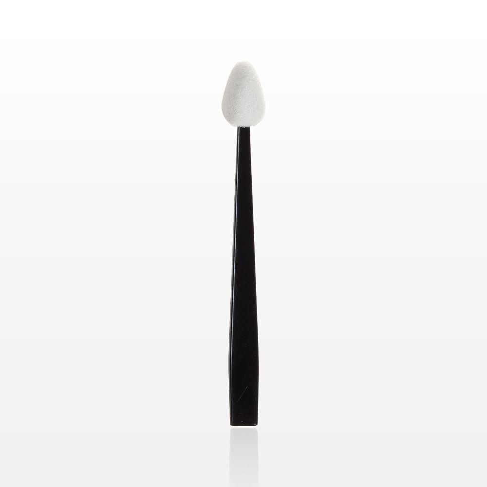 White Point Tip Eye Shadow Applicator With Black Handle
