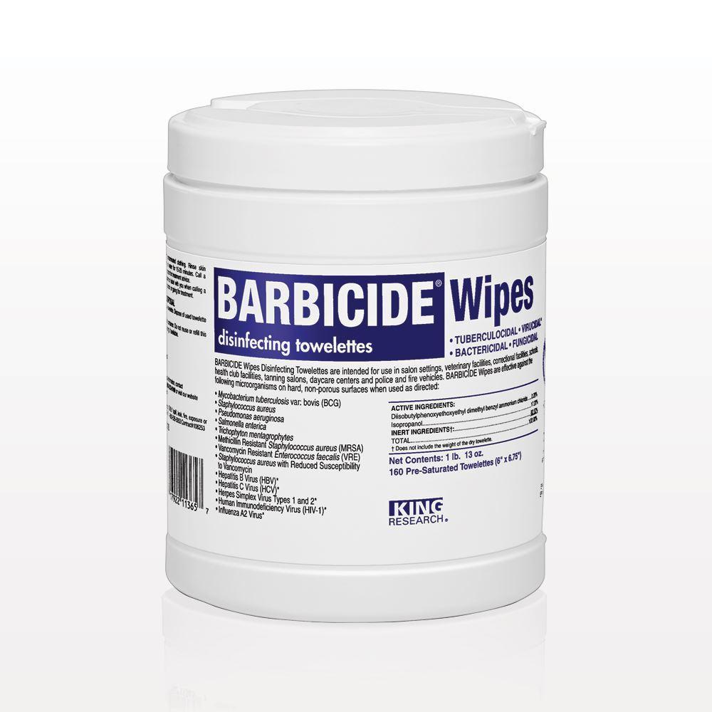 Barbicide® Wipes Disinfecting Towelettes