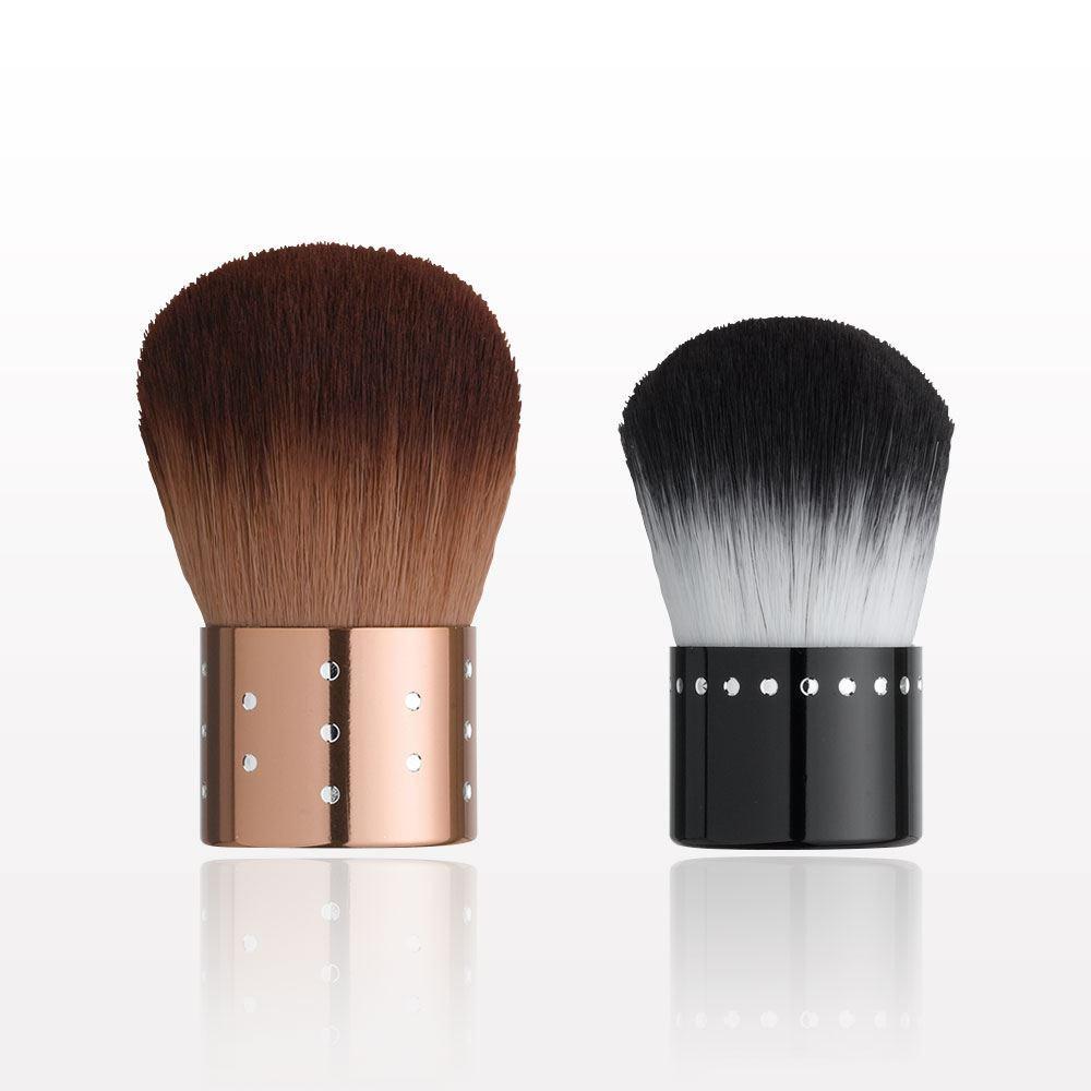 Kabuki Brush with Sparkling Black Handle, 2