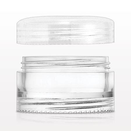 10 gram Stackable Threaded Jars and Caps