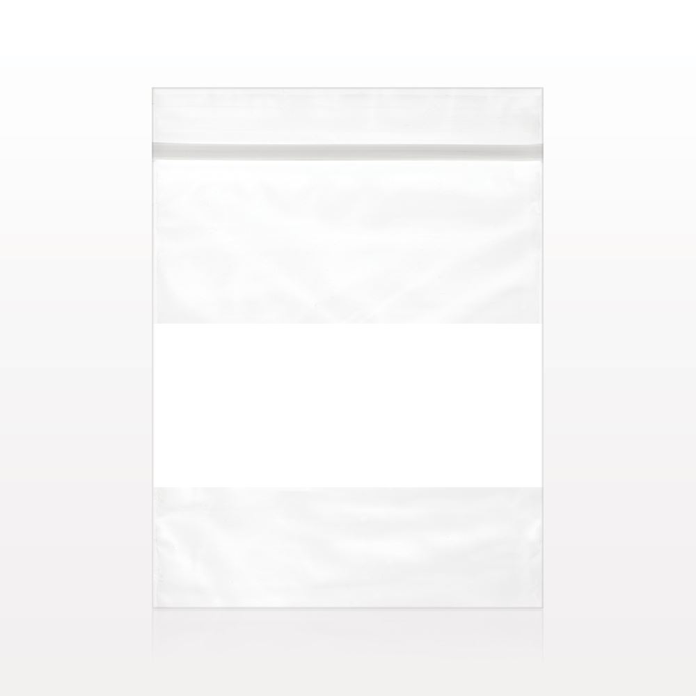 Discontinued - Zipper Bag with Writeable Panel