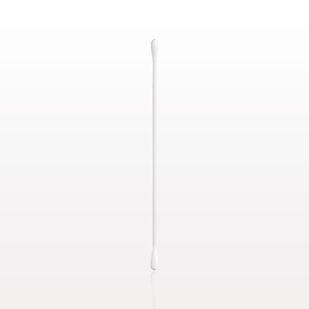 Swab, Dual Ended Round Tip, White Handle