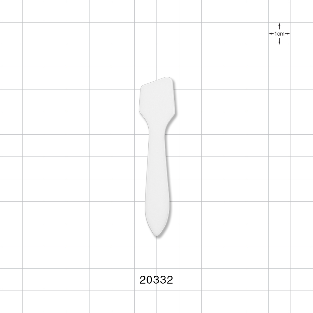 Angled Spatula, White
