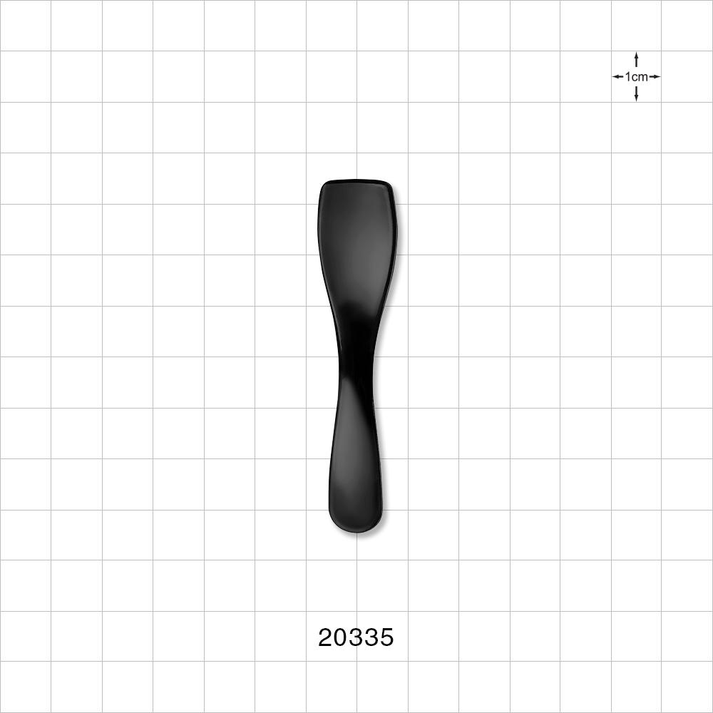 Curved Spoon Spatula, Black