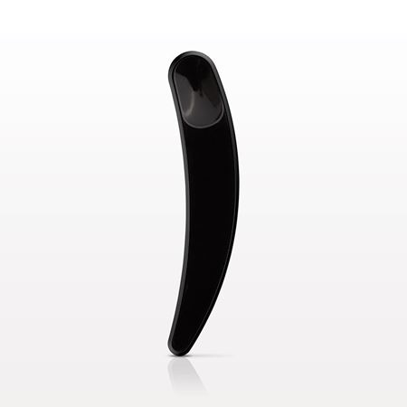 PCR Mini Boomerang Spatula, Black