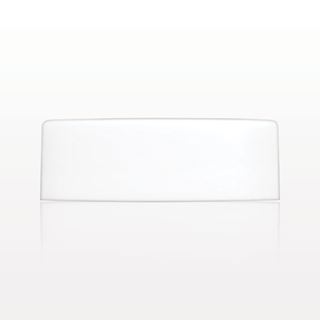 Lined Threaded Cap, White For 30084