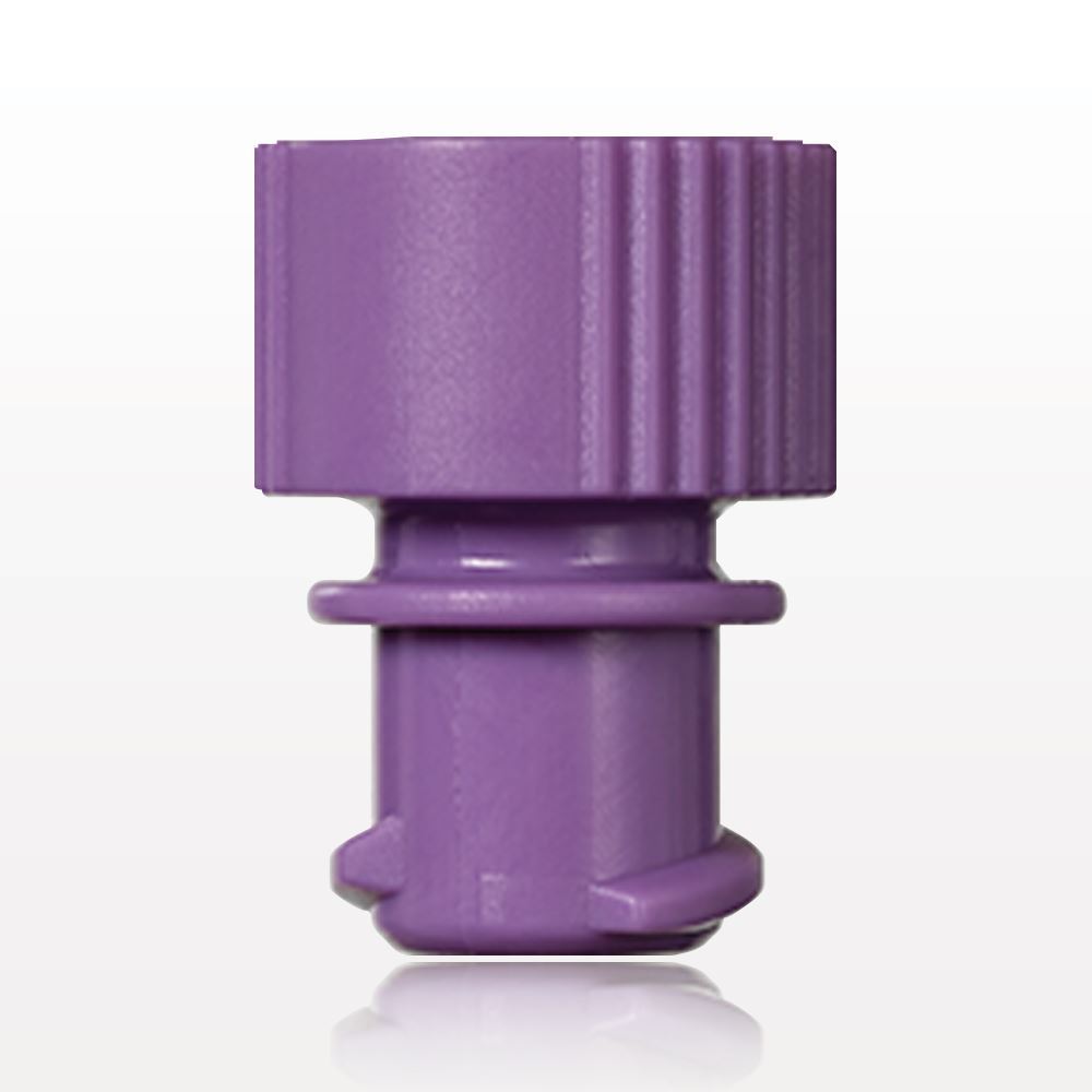 Discontinued Female ENFit® Cap, Non-Vented, Purple