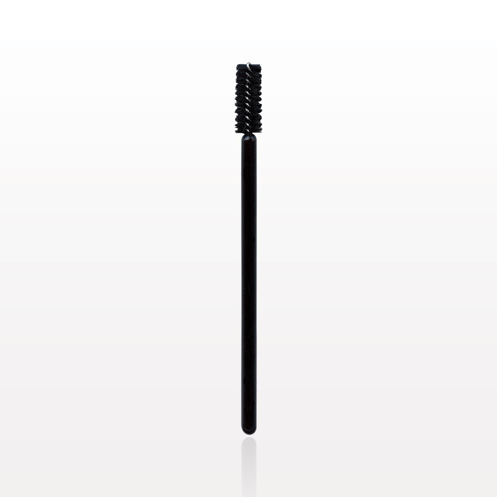 Short Head Mascara Wand with Black Handle, 3.66 inch