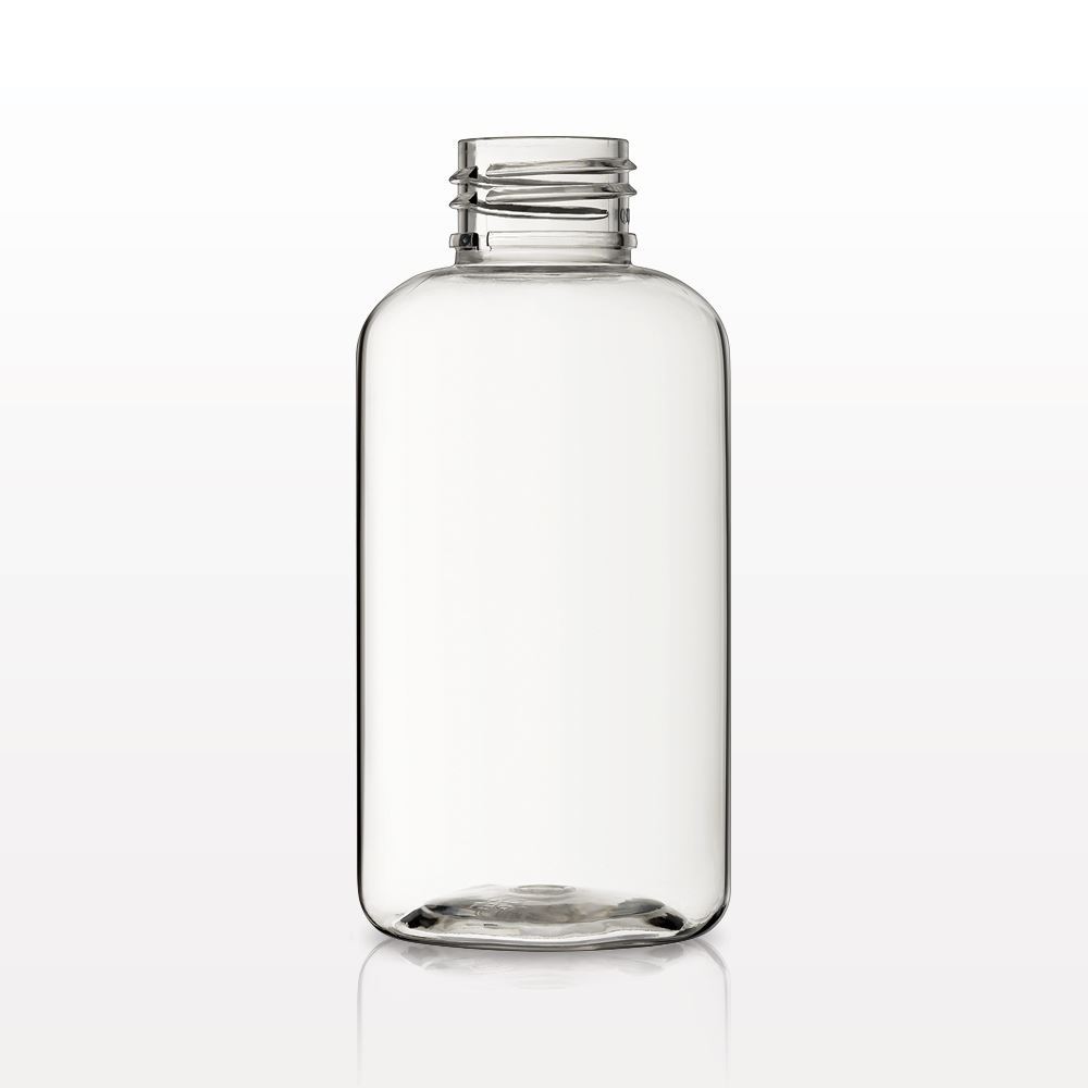 Boston Round Bottle, Clear