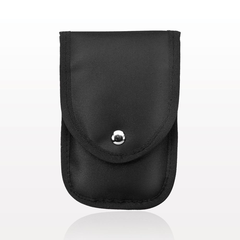 5 -Piece Brush Set with Snap Front Case, Black