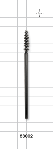 Mascara Brush w/Large Tapered Head, 4 Inch, 25/bag