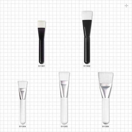 Discontinued Large Flat Multi-Purpose Brush, White