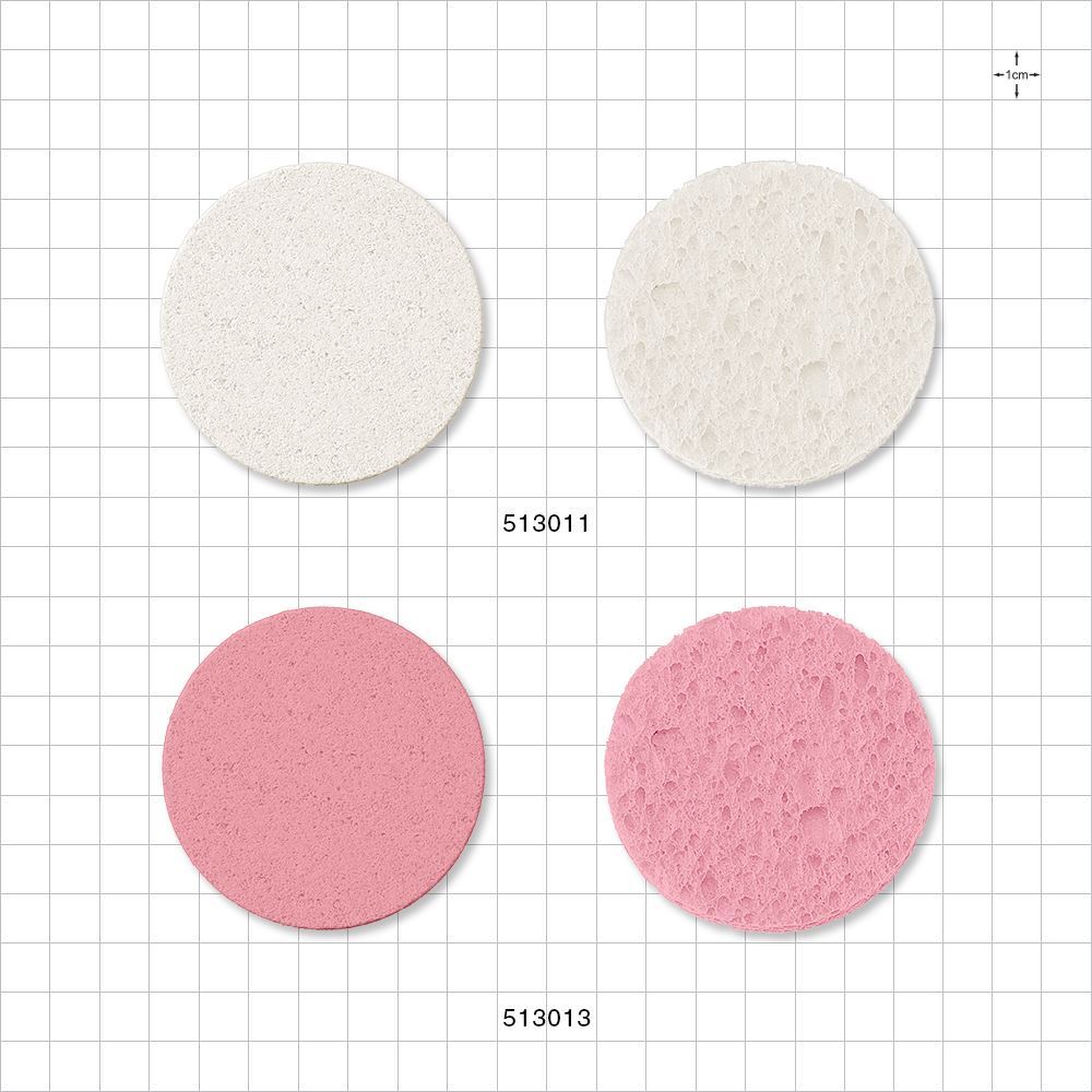 Compressed Sponge, Pink