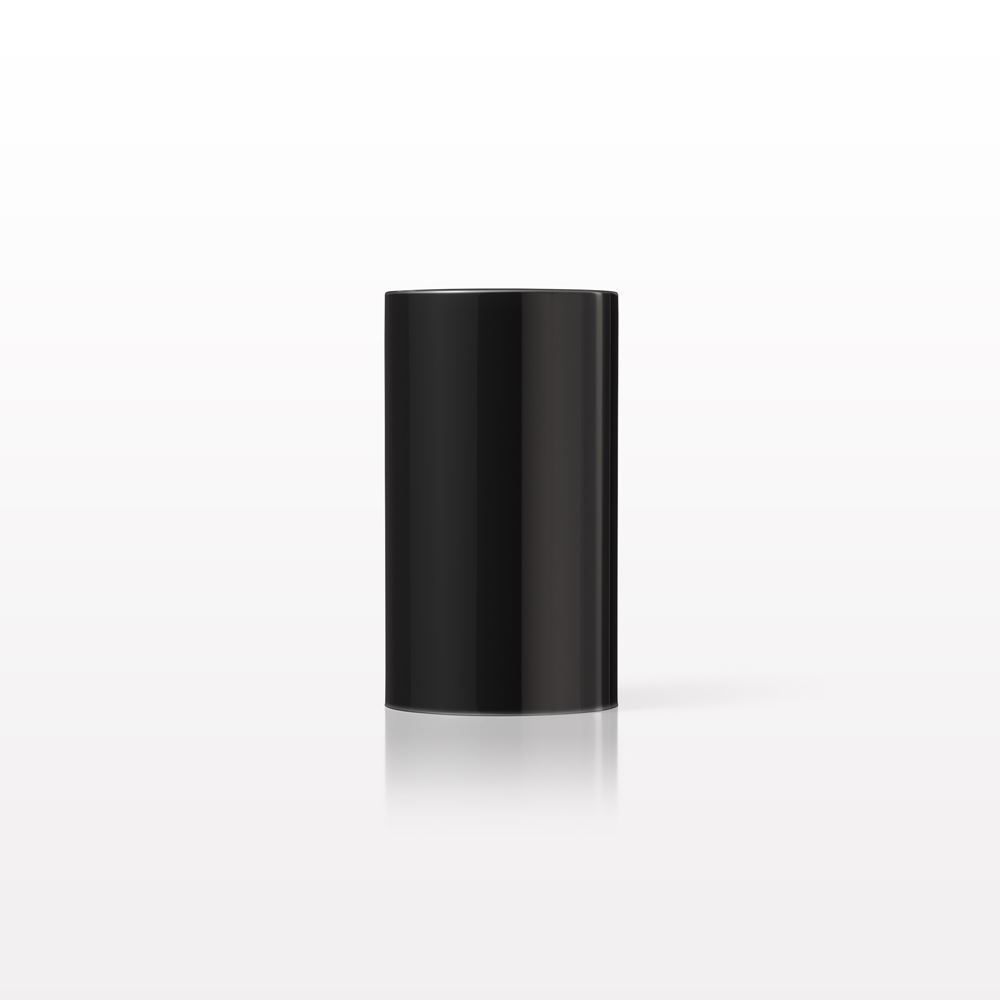 Mini Lipstick Tube and Cap, Black