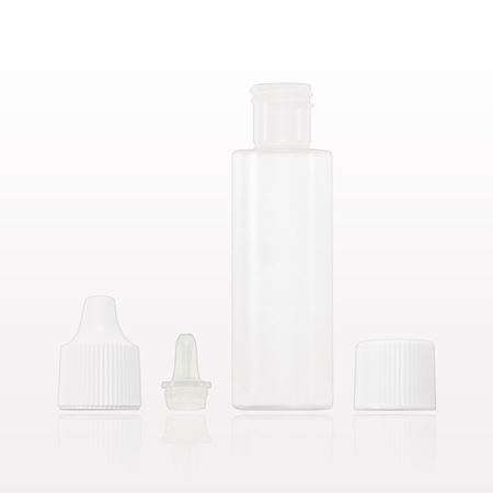 15 ml Cylinder Bottle, Dropper Tip Insert and Cap