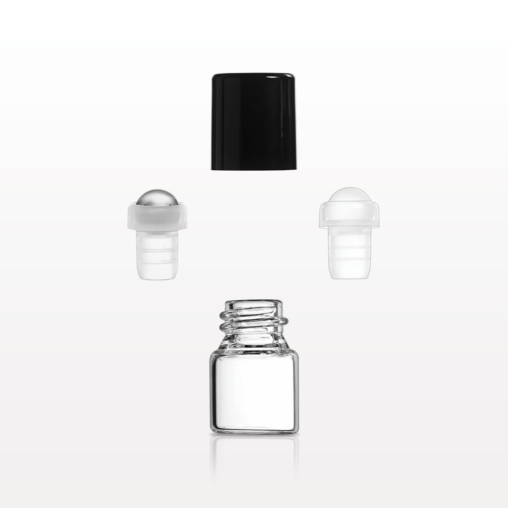1 ml Glass Roller Ball Bottles